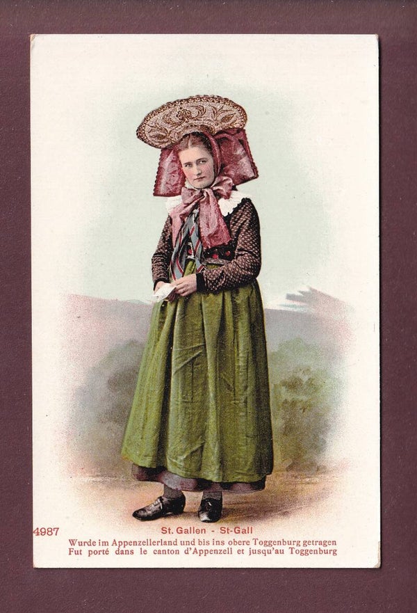 ST. GALLEN - Tracht
