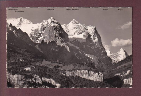 HASLIBERG ob Meiringen - Wetterhorngruppe