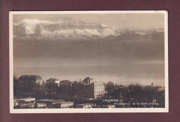 LAUSANNE - Montbenon - Dent d'Oche - 1936