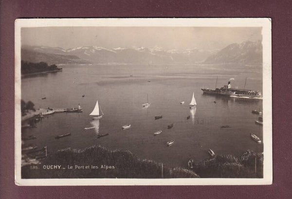 LAUSANNE - Port d'Ouchy - 1930