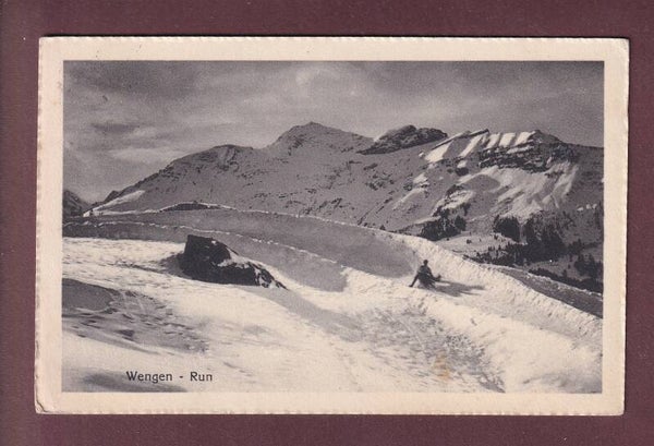 WENGEN - Run - 1925