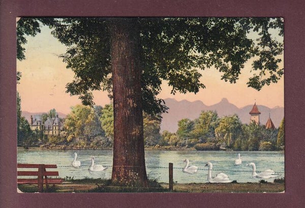 THUN - Schloss Schadau - Scherzligenkirche - 1921