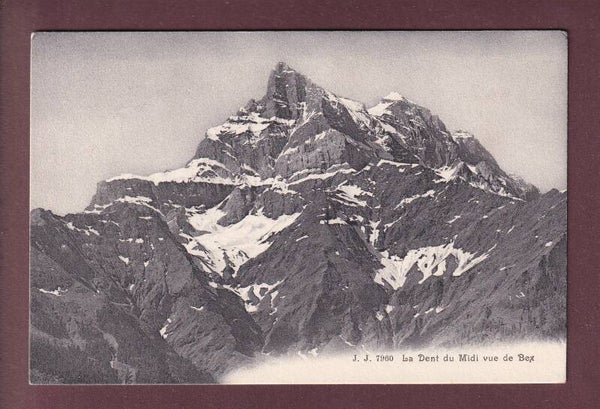 DENTS DU MIDI vues de Bex - 1930
