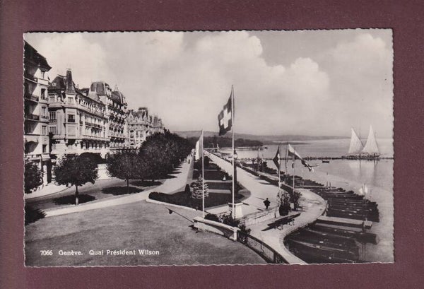 GENEVE - Quai Wilson - 1931
