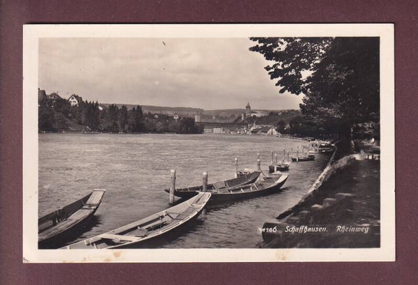 SCHAFFHAUSEN - Rheinweg - 1933