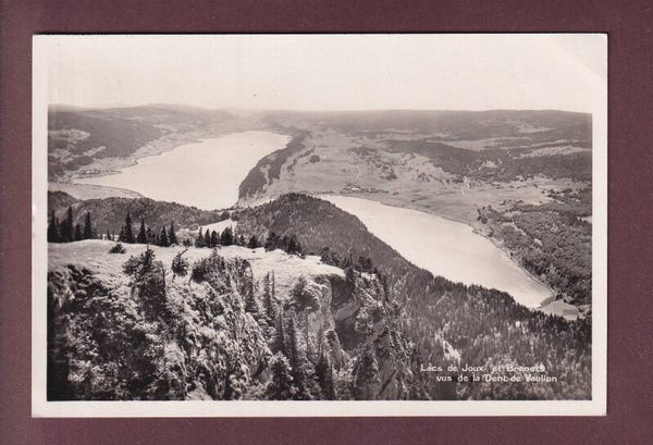 VALLEE DE JOUX - Les Lacs vus de la Dent de Vaulion - 1932