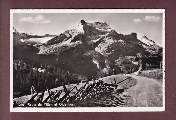 Route du PILLON - Oldenhorn - 1953