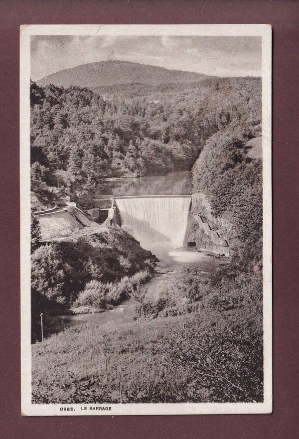 ORBE - Le Barrage - 1923 Feldpost