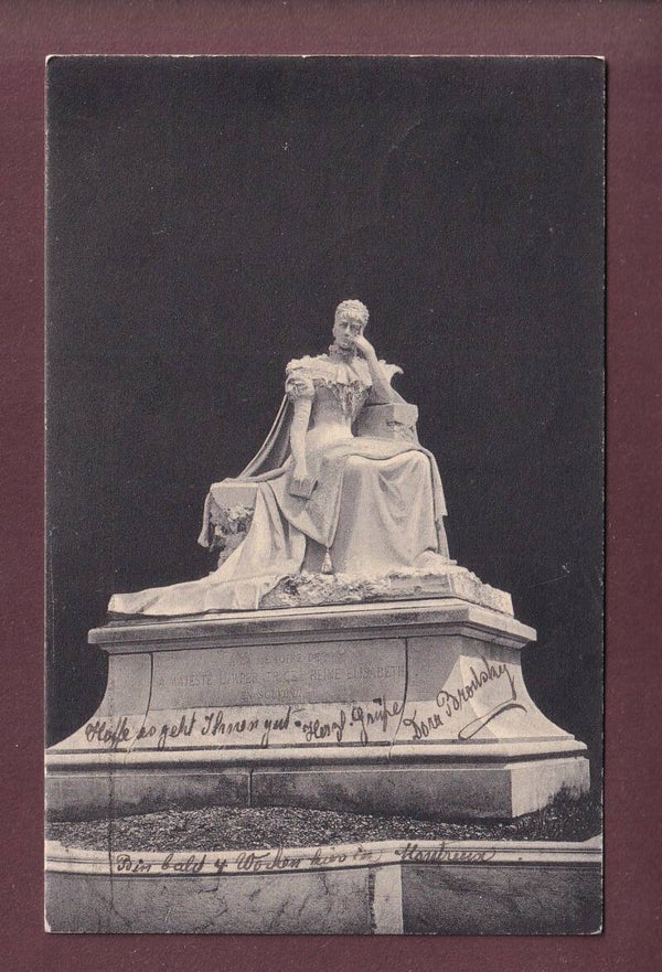 TERRITET - Monument Elisabeth d'Autriche - 1912