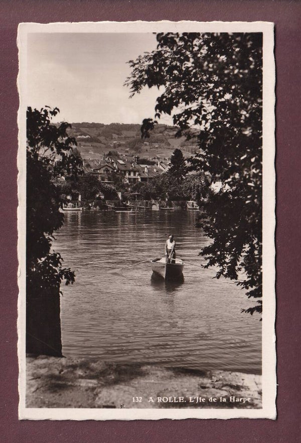 ROLLE - Île de la Harpe - 1933