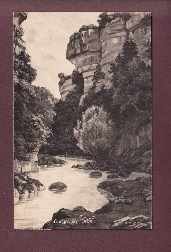 Gorges de l'ORBE - 1925 Tell mixte