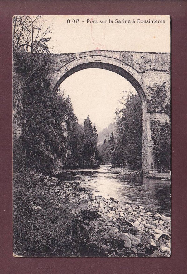 ROSSINIERE - Pont sur la Sarine