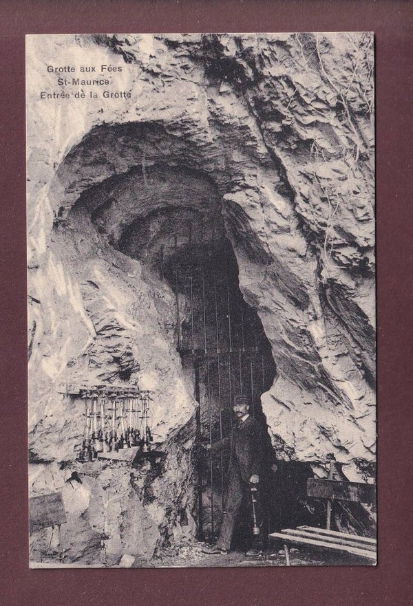 ST. MAURICE - Grotte aux Fées - Entrée - 1928