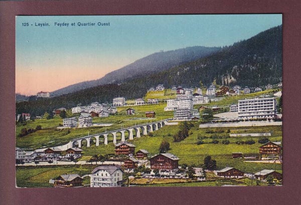 LEYSIN - Feydey - Quartier Ouest