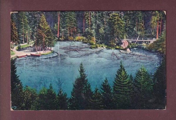 BLAUSEE - Berner Oberland Postkarte