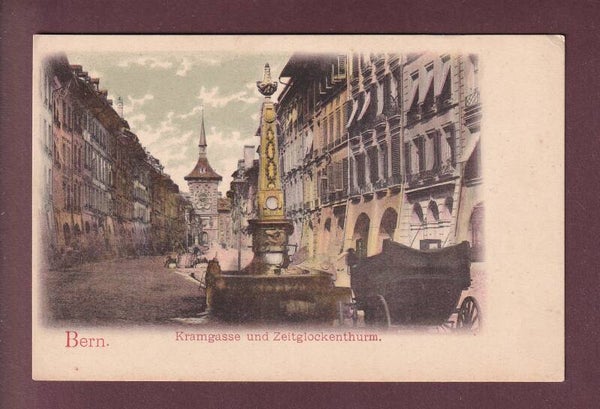 BERN - Kramgasse - Zeitglockenturm