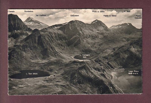 PIORA - Panorama dal Camoghè