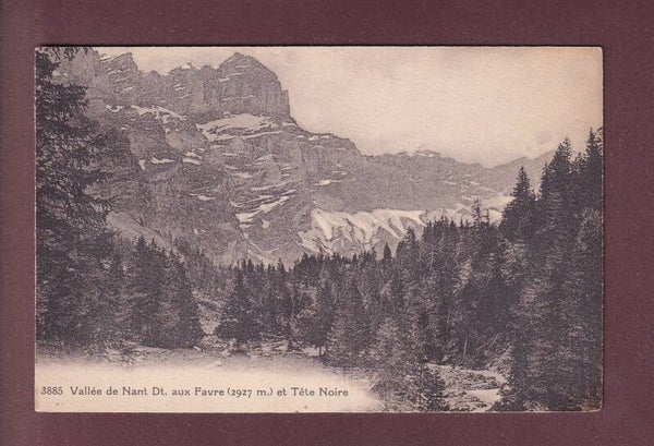 Vallée de NANT - Dent Favre - Tête Noire