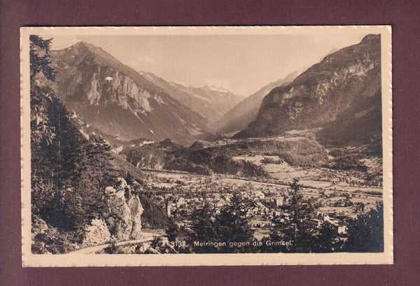 MEIRINGEN gegen die Grimsel
