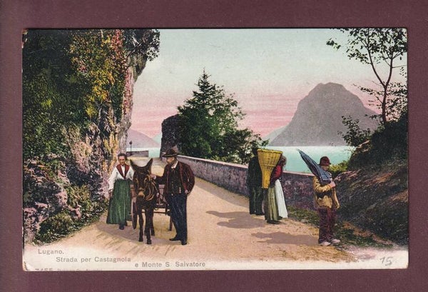 LUGANO - Strada per Castagnola