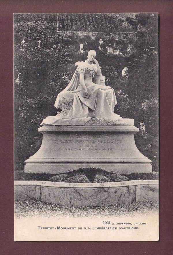 TERRITET - Monument Elisabeth d'Autriche