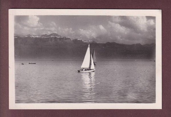 LAC LEMAN - Côte Suisse - Voilier