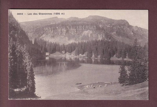 Lac des CHAVONNES - Chamossaire - 1920