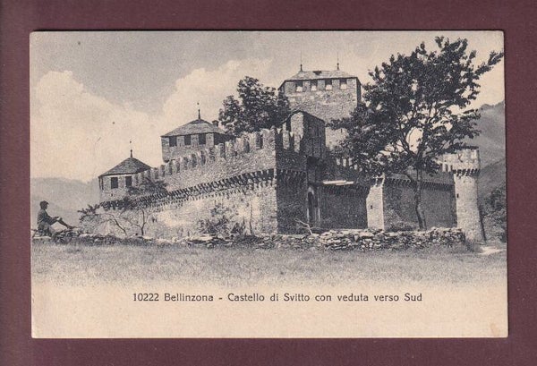BELLINZONA - Castello di Svitto - 1916