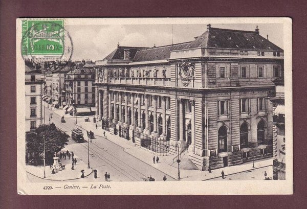GENEVE - La Poste - 1909