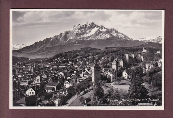 LUZERN - Museggtürme - Pilatus - 1935