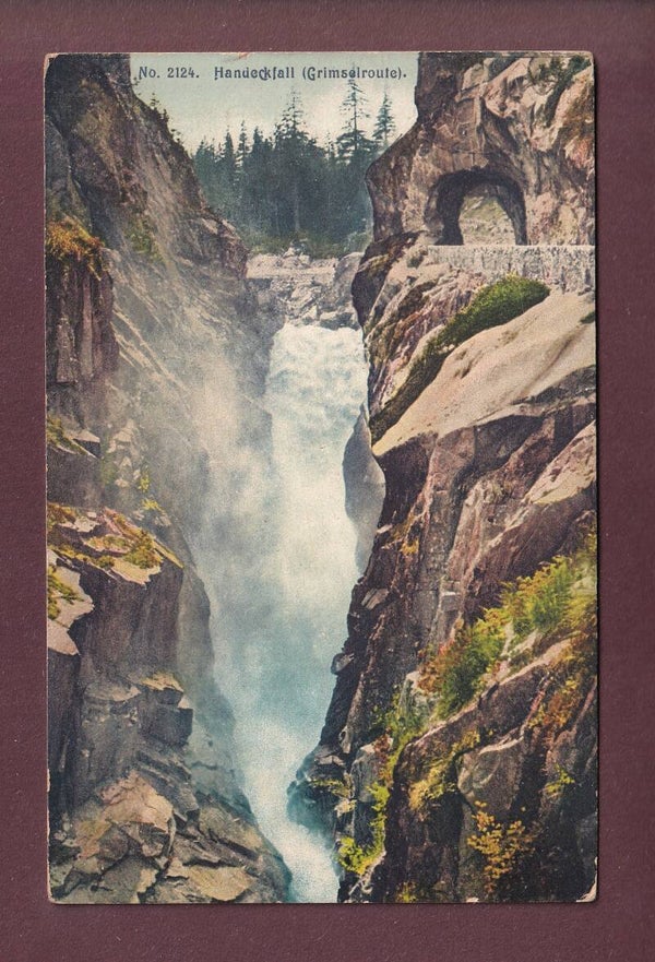 HANDECKFALL an der Grimselstrasse - 1909
