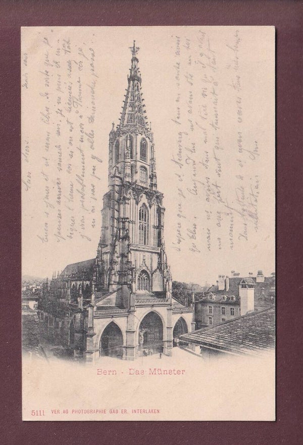 BERN - Münster - 1900
