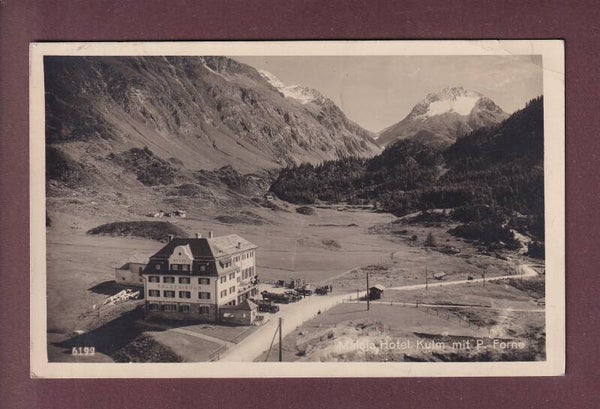 MALOJA - Hotel Kulm - 1929 // Eckbug //