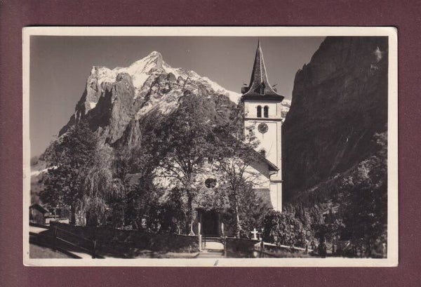 GRINDELWALD - Kirche - Wetterhorn