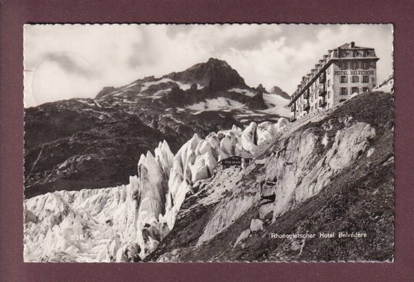 RHONEGLETSCHER - Hotel Belvédère - 1954