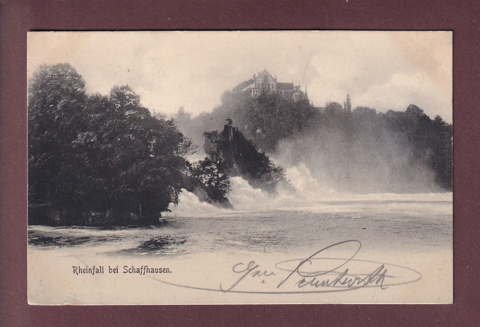 RHEINFALL - 1904