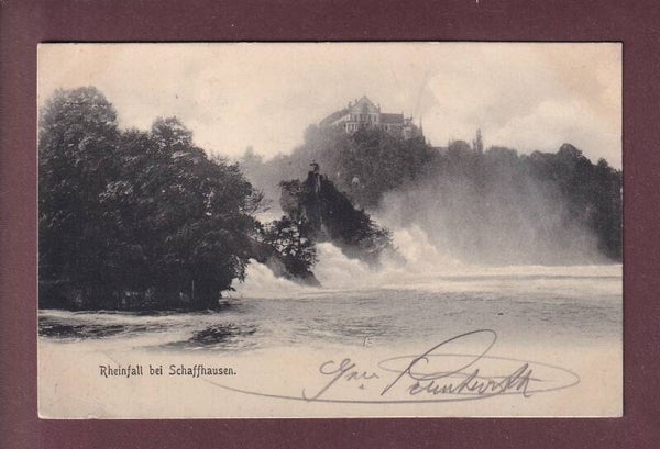 RHEINFALL - 1904