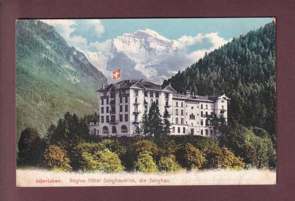 INTERLAKEN - Hotel Jungfraublick - 1908