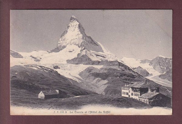 CERVIN - Hôtel du Riffel - 1905
