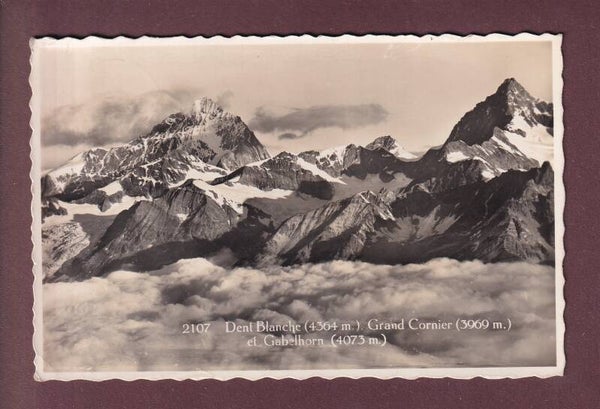 DENT BLANCHE - GRAND CORNIER - GABELHORN - 1943