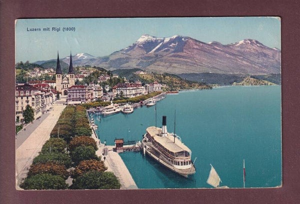 LUZERN - Hofkirche - Schiff - 1925