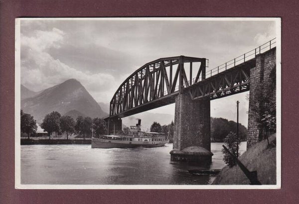 Am BRIENZERSEE - Brücke - Schiff - 1937