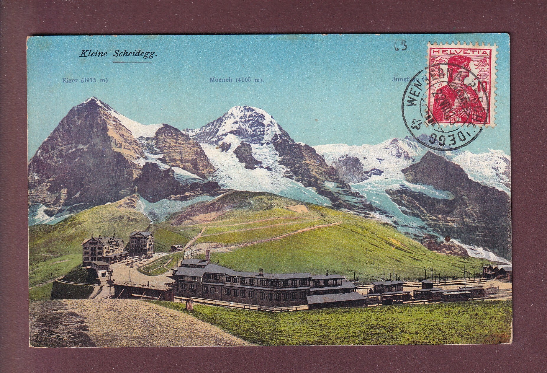 KLEINE SCHEIDEGG - 1913