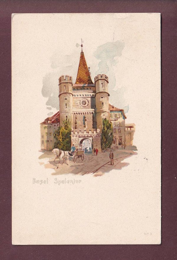 BASEL - Spalentor - 1910 Vouga
