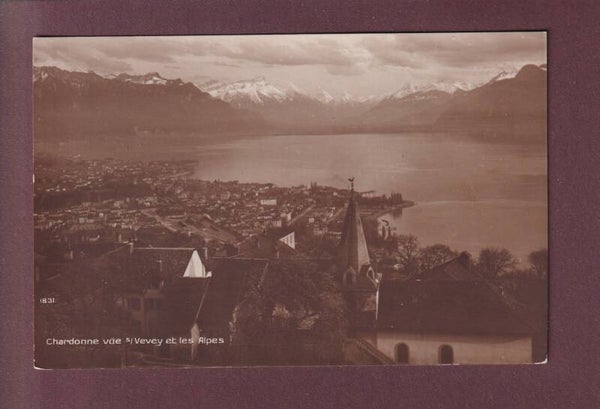 CHARDONNE - Vue sur Vevey