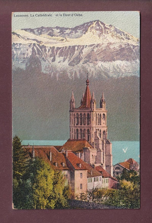 LAUSANNE - Cathédrale - 1917