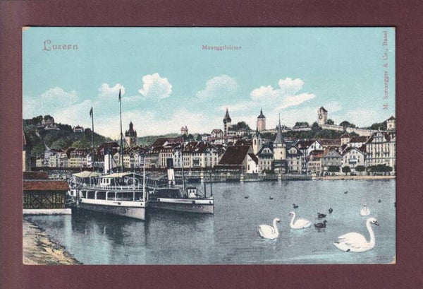 LUZERN - Schiffe - Museggtürme