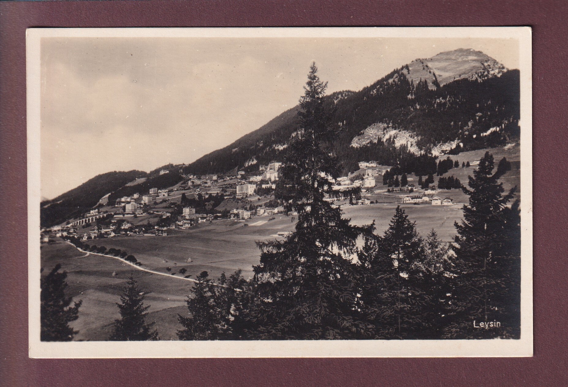 LEYSIN - Vue générale