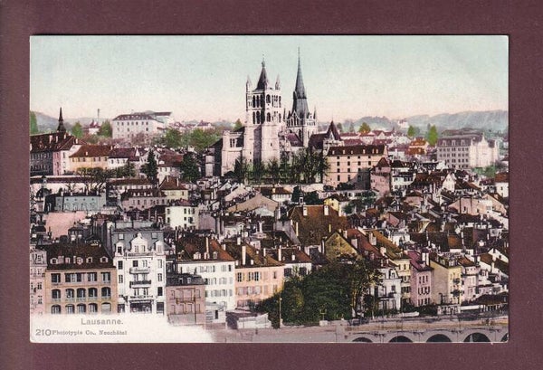 LAUSANNE - Vue partielle