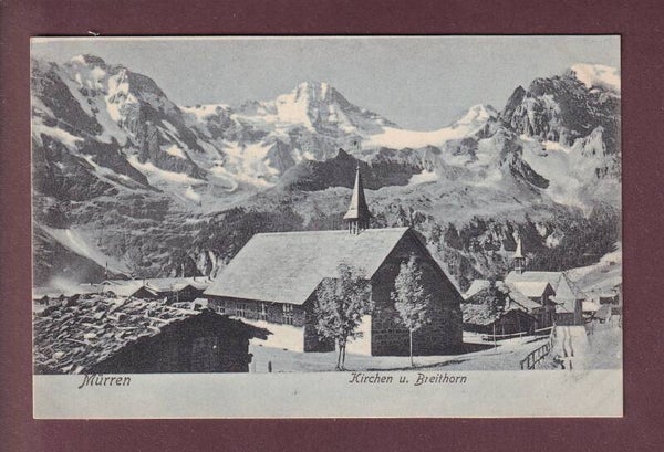 MÜRREN - Kirchen - Breithorn